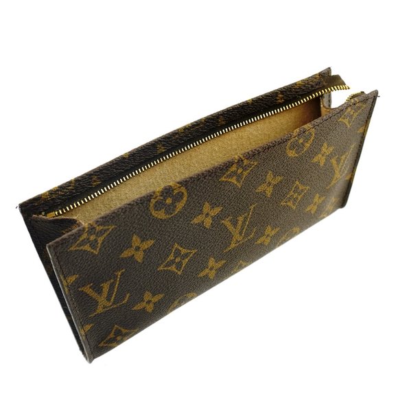 Louis Vuitton Monogram Canvas Leather Toiletry Pouch 20 Travel Bag - Picture 6 of 10
